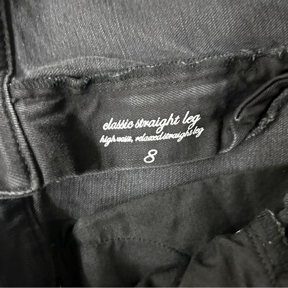 Elie Tahari Women’s Nicola Black Wash jeans size 8P - Picture 5 of 6